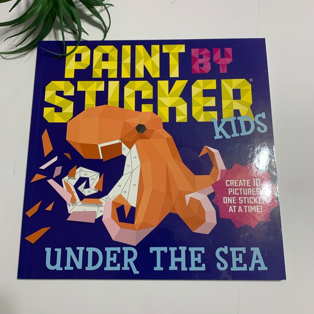 ‼️PAINT by STICKER Kids Book‼️
